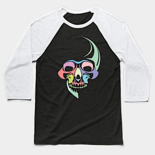 ColorSkull Baseball T-Shirt